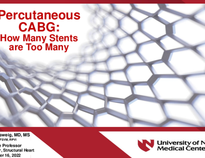 Percutaneous CABG - How Many Stents Are Too Many? Implications for Multivessel Stenting