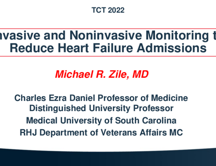Invasive and Noninvasive Monitoring to Reduce Heart Failure Admissions