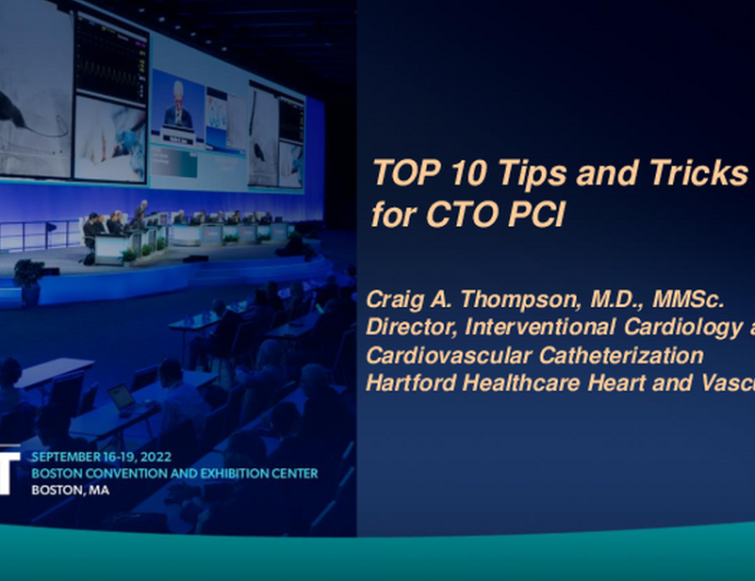 Keynote Lecture: Top 10 Tricks in Contemporaneous CTO Intervention