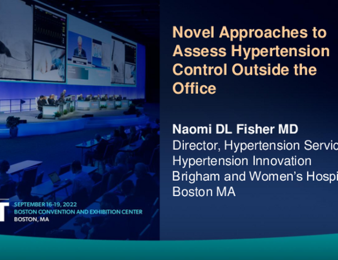 Novel Approaches to Assess Hypertension Control Outside the Office
