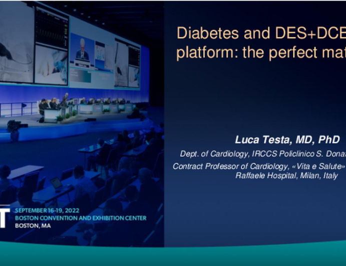Diabetes and DES+DCB platform: the perfect match