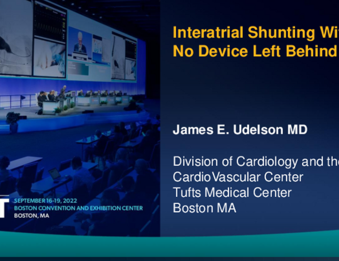 Interatrial Shunting With No Device Left Behind