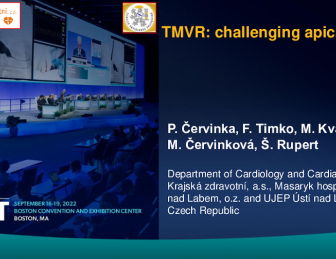 TCT 746: TMVR: Challenging Apical Access Case