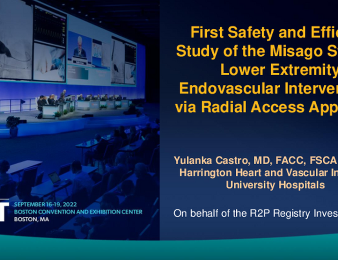 First Safety and Efficacy Study of the Misago Stent in Lower Extremity Endovascular Interventions via Radial Access Approach