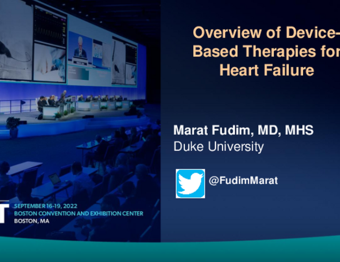 Overview of Device-Based Therapies for Heart Failure