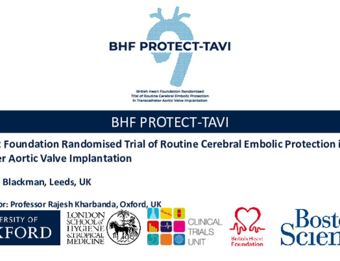 The British Heart Foundation PROTECT TAVI Trial: The Next Round!