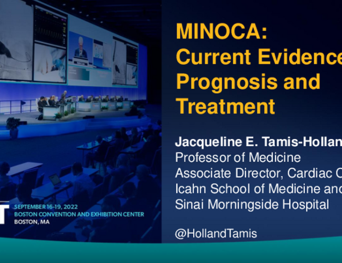 Case-Based Presentation: MINOCA – Current Evidence on Prognosis and Treatment