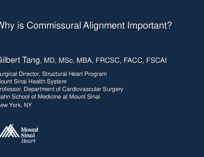 Why Is Commissural Alignment Important?