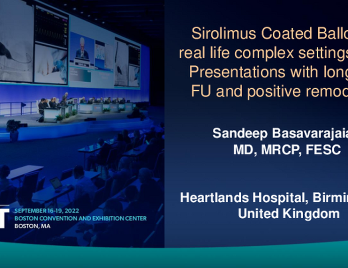 Sirolimus Coated Balloon in real life complex settings: Case Presentations with long term FU and positive remodelling