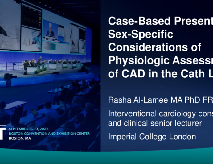 Case-Based Presentation: Sex-Specific Considerations of Physiologic Assessment of CAD in the Cath Lab