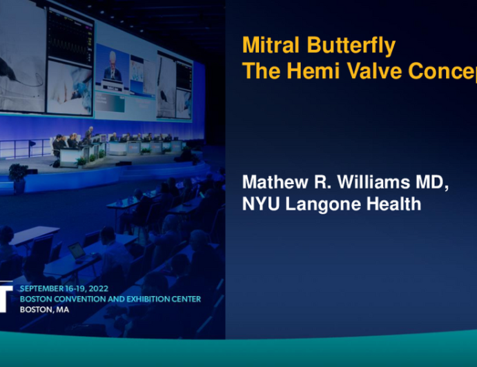 Mitral Butterfly: An Upgrade in Transcatheter Mitral Repair (AVVie)