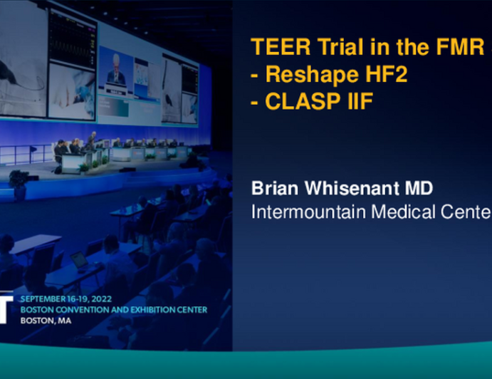 The Argument for a TEER Trial in the FMR Space – CLASP IIF