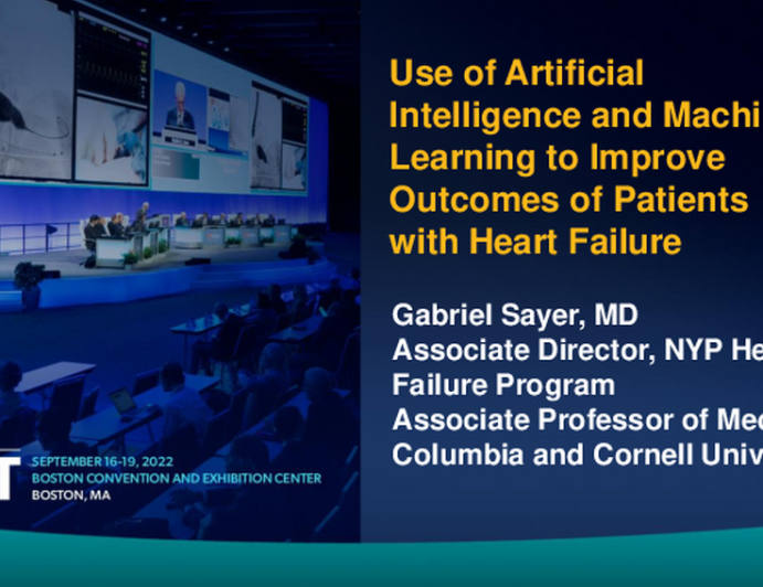 Use of Artificial Intelligence and Machine Learning to Improve Outcomes of Patients With HF