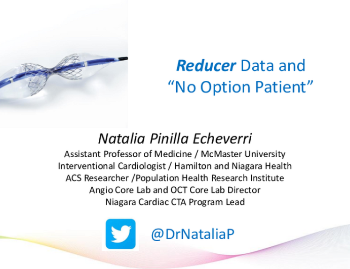 Reducer Data and a “No Option Patient”
