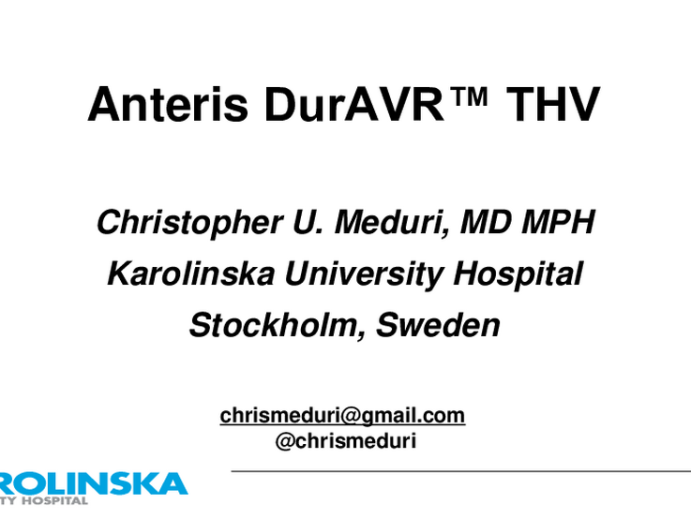 DurAVR THV Device Overview