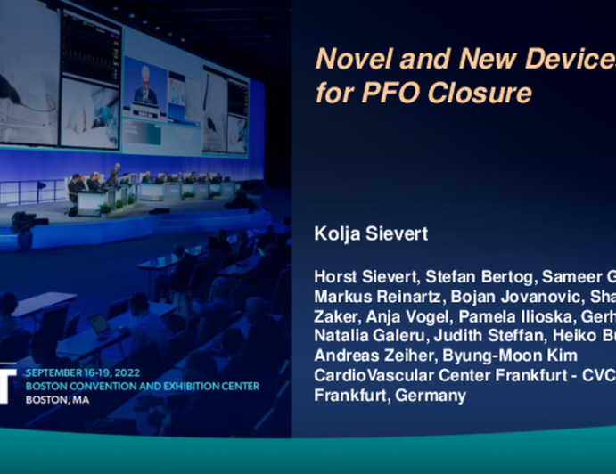Novel and New Devices for PFO Closure