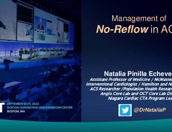 Management of No-Reflow in ACS