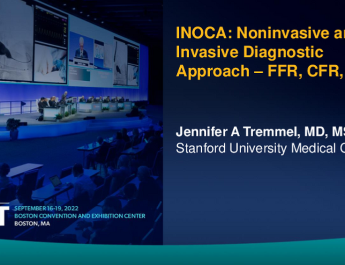 INOCA: Noninvasive vs  Invasive Diagnostic Approach – FFR, CFR, IMR