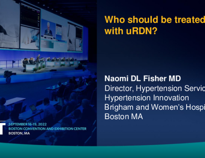 Who Should be Treated with uRDN?