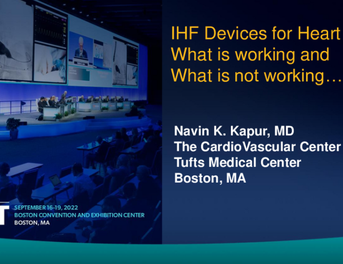 The Interventional HF Innovation Landscape: What Is Working and What Is Not!
