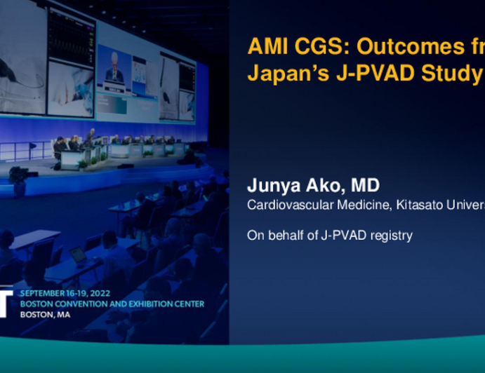 Achieving 77% CGS Survival: Outcomes from Japan’s J-PVAD Study