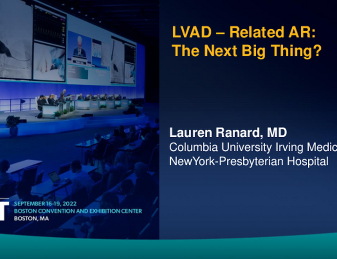 LVAD – Related AR: The Next Big Thing?