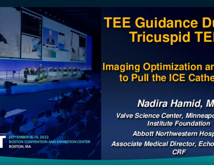 TEE Guidance During T-TEER: Imaging Optimization and When to Pull the ICE Catheter!