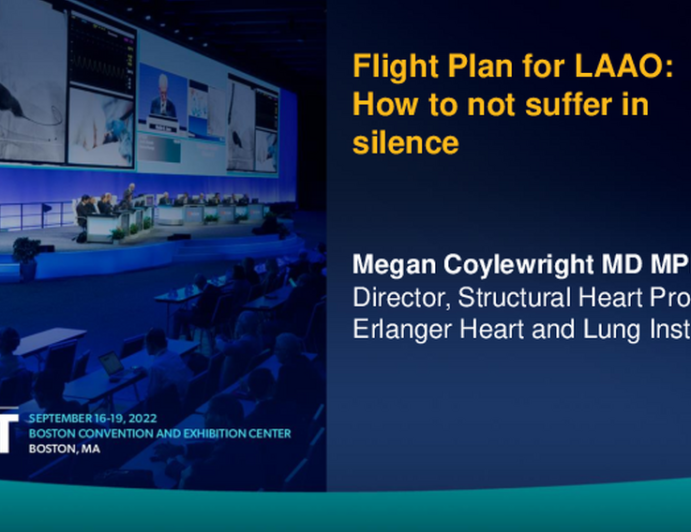 Developing a “Flight Plan” for LAAC: How to Not Suffer in Silence