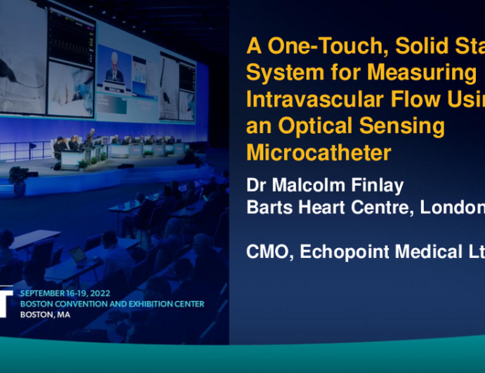A One-Touch, Solid-State Optical System for Measuring Intravascular Pressure and Flow Using an Optical Sensing Microcatheter