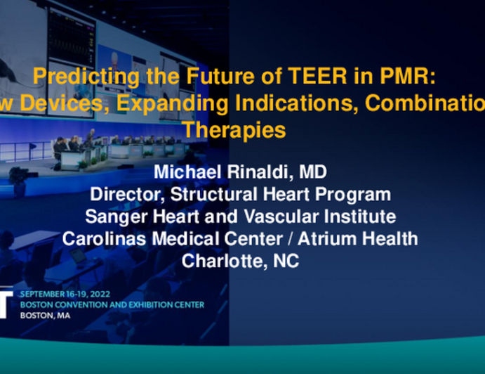 Predicting the Future of TEER in PMR: New Devices, Expanding Clinical Indications, and Combination Therapies