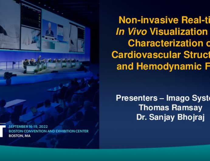 Noninvasive Real-Time In Vivo Visualization and Characterization of Cardiovascular Structures and Hemodynamic Flow (Imago Systems)