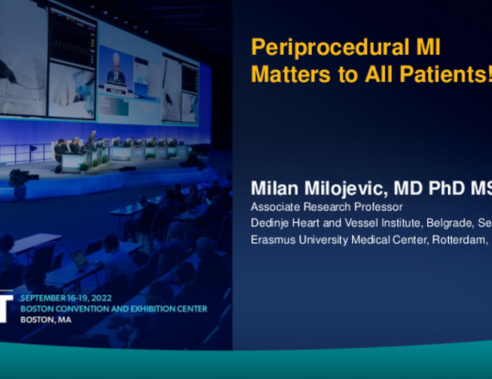 Periprocedural MI Matters to All Patients!