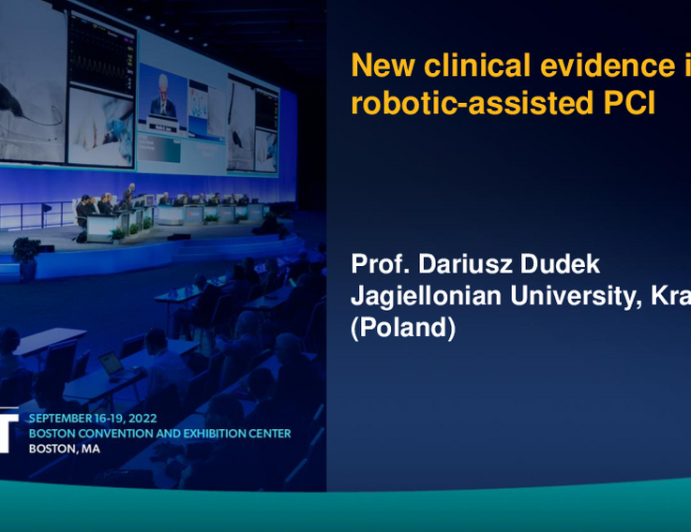 New clinical evidence in robotic-assisted PCI