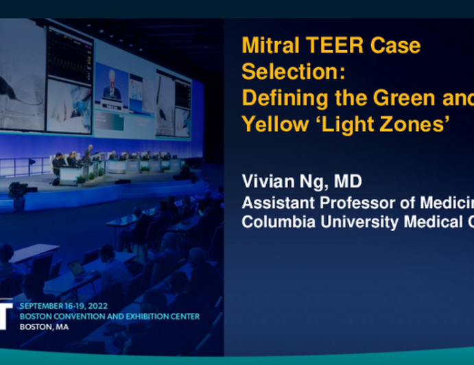 Mitral TEER Case Selection: Defining the Green and Yellow ‘Light Zones’