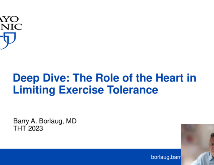 Deep Dive: The Role of the Heart in Limiting Exercise Tolerance