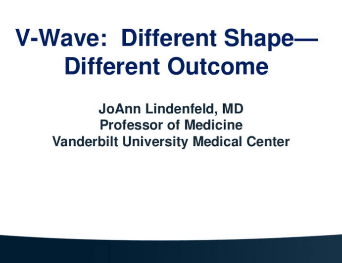 V-Wave: Different Shape, Different Effect?