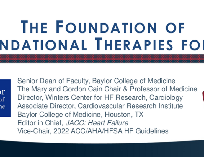 The Foundation of Foundational Therapies for Heart Failure