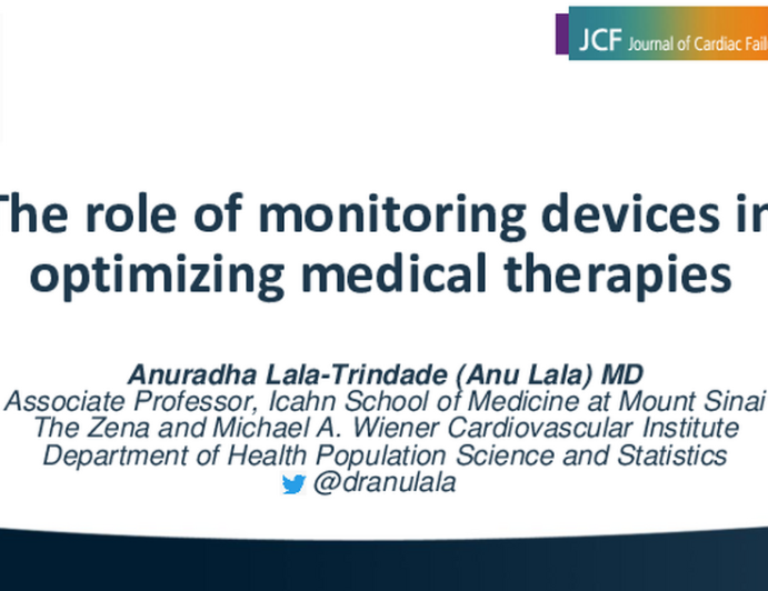 The Role of Monitoring Devices in Optimizing Medical Therapies