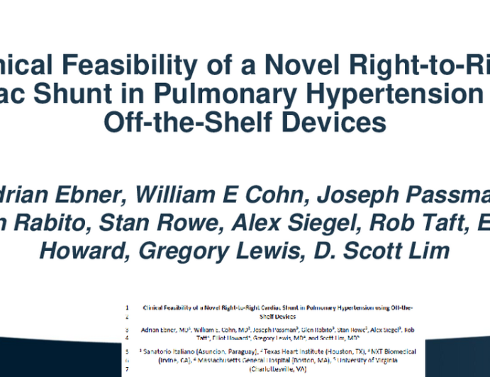 Clinical Feasibility of a Novel Right-to-Right Cardiac Shunt in Pulmonary Hypertension using Off-the-Shelf Devices