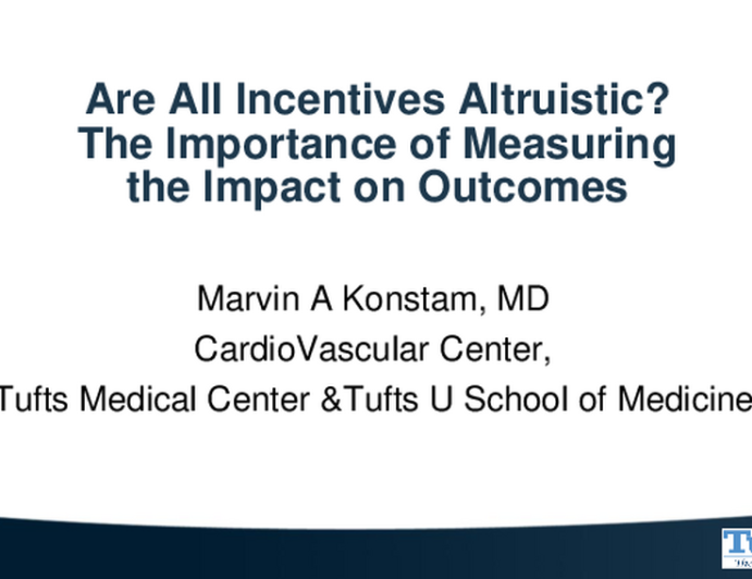 Are All Incentives Altruistic?: The Importance of Measurement