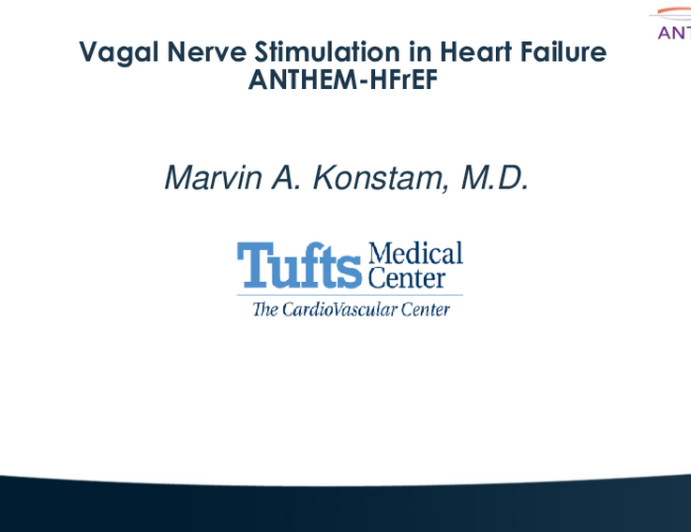 Vagal Nerve Stimulation (ANTHEM)