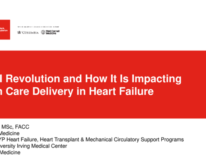The AI Revolution and How It Is Impacting Health Care Delivery in Heart Failure