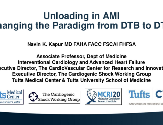 Unloading in AMI:  Changing the Paradigm from DTB to DTU