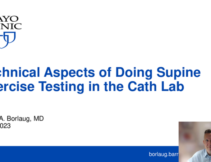 Technical Aspects of Doing Supine Exercise Testing in the Cath Lab