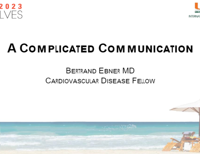 A Complicated Communication