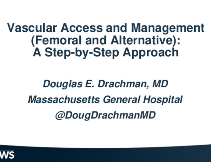 Vascular Access and Management (Femoral, Radial, and Alternative): A Step-by-Step Approach