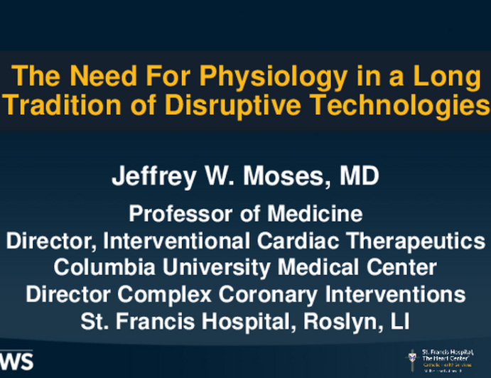 The Need for Physiology in a Long Tradition of Disruptive Technologies