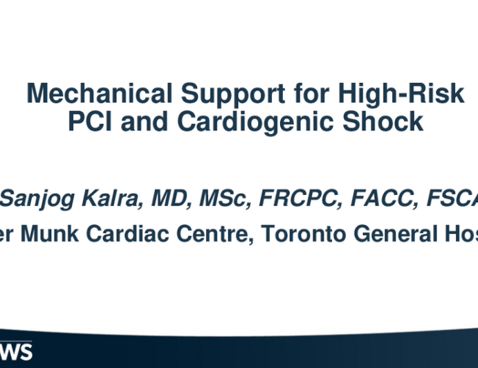 Case and Technique Reviews: High-Risk PCI and Cardiogenic Shock – The Role of Hemodynamic Support