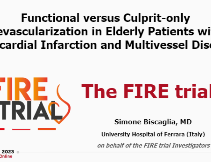 Functional versus Culprit only Revascularization in Elderly Patients with Myocardial Infarction and Multivessel Disease