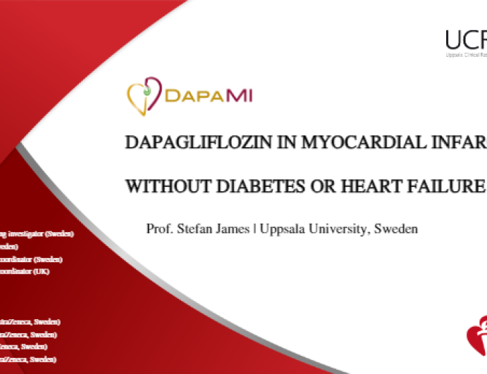 Dapagliflozin in myocardial infarction without diabetes or heart failure 